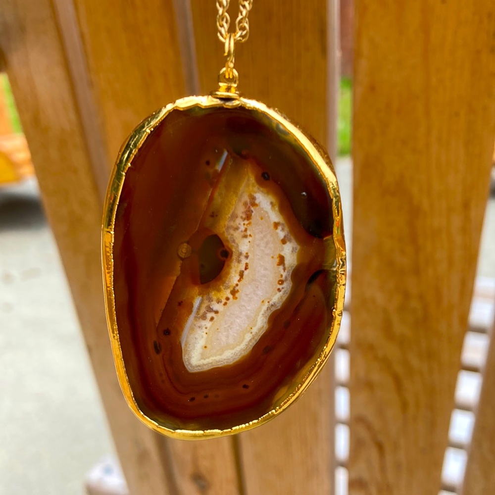 Agate necklace